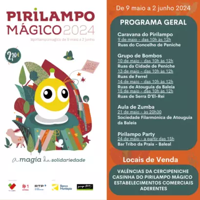 Programação Geral dos Eventos da Campanha do Pirilampo Mágico 2024