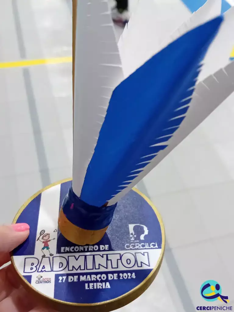 Prémio de Participação do Encontro de Badminton em Leiria